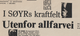 Utsnitt av Søyr-folder